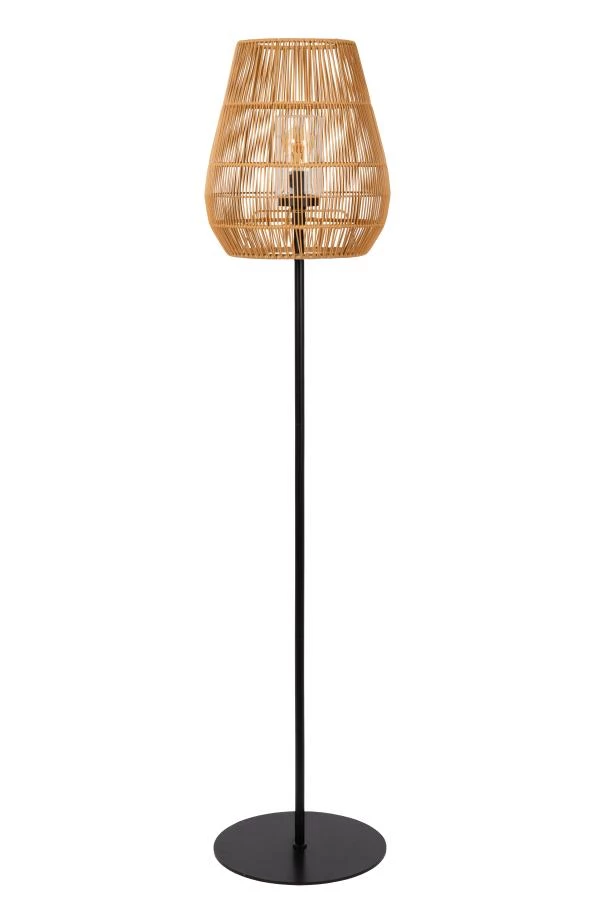 Lucide NERIDA - Lampadaire Intérieur/Extérieur - Ø 35 cm - 1xE27 - IP44 - Naturel - éteint